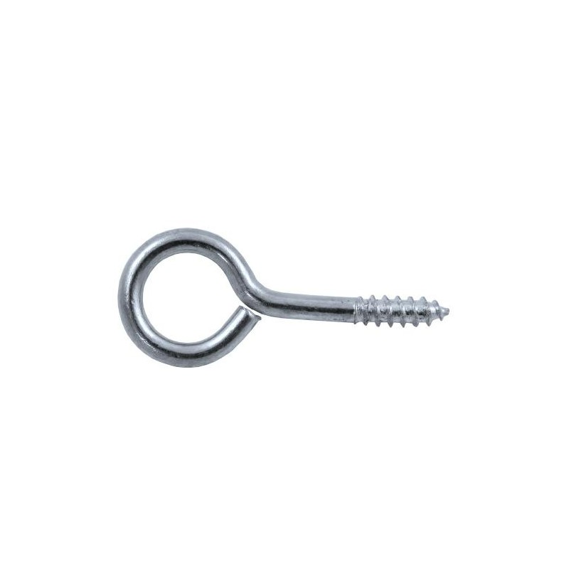 Haczyk wkręcany 4x52mm oczko 14mm cynkowany 6szt.