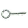 Hak pełny oczko 4x62mm cynkowany 6szt.