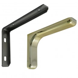 Wspornik półki złoty połysk 80x117mm mod. LEONARDO, 2szt.