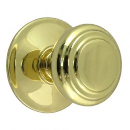 Gałka drzwiowa stała mod. 15 - 70mm pełna mosiądz lakierowany