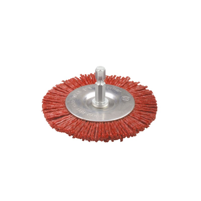 Szczotka tarczowa ścierna 100mm mod.34630