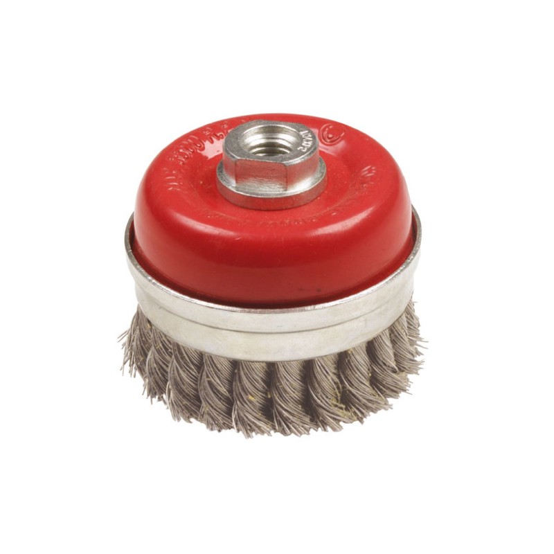 Szczotka doczołowa druciana 80mm mod.35410