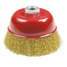 Szczotka doczołowa druciana 100mm mod.35210