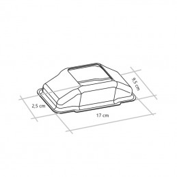 Osłona prowadnicy taśmy aluminiowa biała
