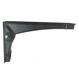 Wspornik półki czarny 142x240mm mod. DEA 24