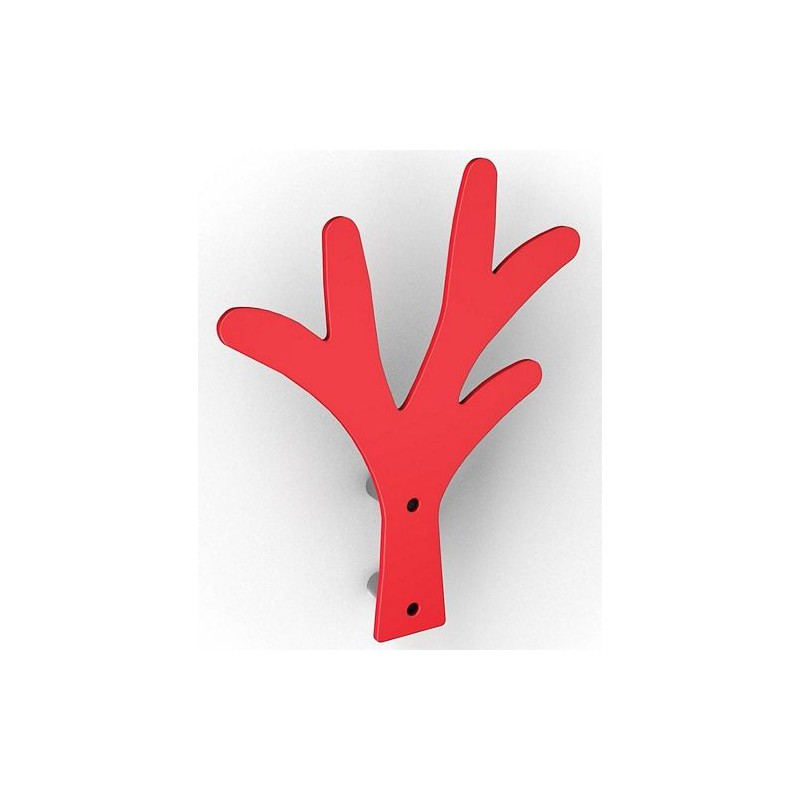 Wieszak ALBER czerwony