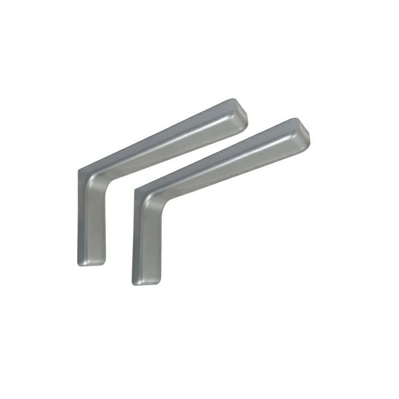 Wspornik półki srebrny 144x240mm mod. LEONARDO, 2szt. TA