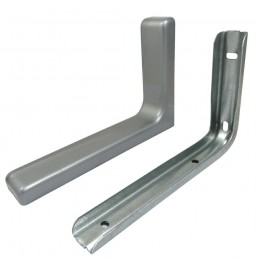 Wspornik półki srebrny 144x240mm mod. LEONARDO, 2szt. TA