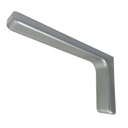 Wspornik półki srebrny 144x240mm mod. LEONARDO, 2szt. TA