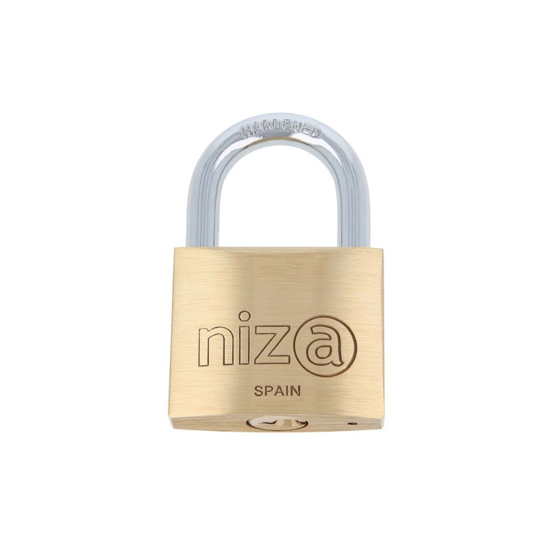 Kłódka mosiężna 40mm mod.NIZA display