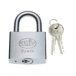 Kłódka mosiężna 30mm chromowana mod.60 display