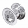 Tulejka wentylacyjna WC fi.40mm 37-46mm plastik chrom połysk