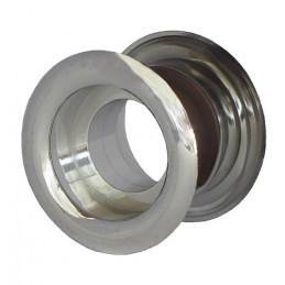 Tulejka wentylacyjna WC fi.40mm 37-46mm plastik chrom połysk