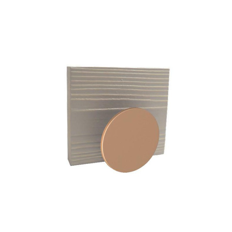 Wieszak drewniany NATURALIA sosna beż 1xkółko miedziane ref. 601