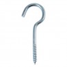 Hak półpełny haczyk wkręcany 3,3x60mm cynkowany 8szt.