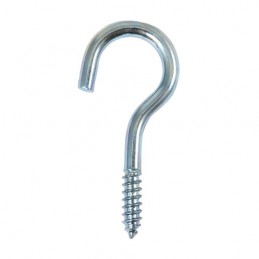 Hak półpełny haczyk wkręcany 3,7x47mm cynkowany 8szt.