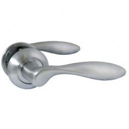 Klamka EAGLE 150/231C rozeta chrom satyn