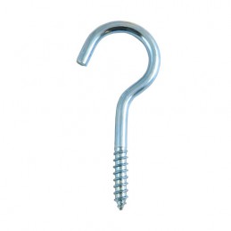 Hak półpełny haczyk wkręcany 4,8x76mm cynkowany 3szt.