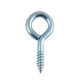 Haczyki oczkowe wkręcane 3x30mm oczko 9mm cynkowane 25szt.