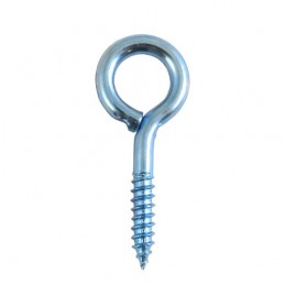 Haczyki oczkowe wkręcane 4,3x50mm oczko 12,5mm cynkowane 6szt.