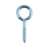 Haczyki oczkowe wkręcane 4,8x59mm oczko 16mm cynkowane 4szt.