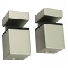 Podpórka BLOCK 4 nikiel 2szt. R447