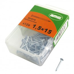 Gwoździe 1,5x15mm stalowe cynkowane 126 sztuk