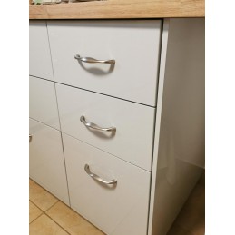 Uchwyt meblowy 96mm nikiel mat mod.130