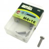 Śruby M4x16mm inox łeb walcowy PH DIN7985 12szt.
