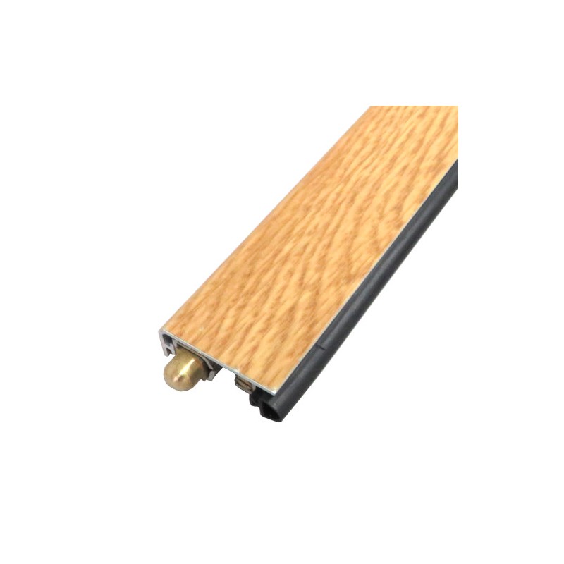 Listwa uszczelniająca drzwi nawierzchniowa 82cm dąb automatyczna mod. 3