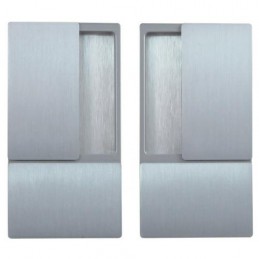 Klamka wpuszczana WAVE b/o satyn chrom