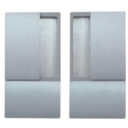 Uchwyt wpuszczany WAVE chrom satyna