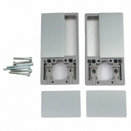 Uchwyt wpuszczany WAVE chrom satyna