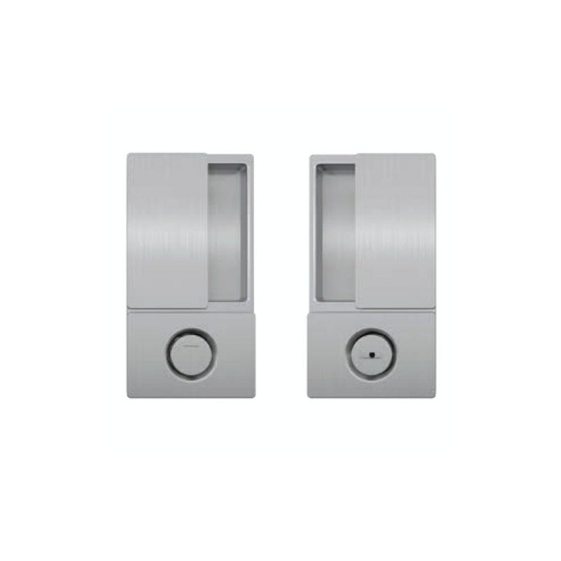 Uchwyt wpuszczany WAVE WC chrom satyna