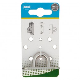 Ucho pokładowe podłużne 60x20mm mod.30166