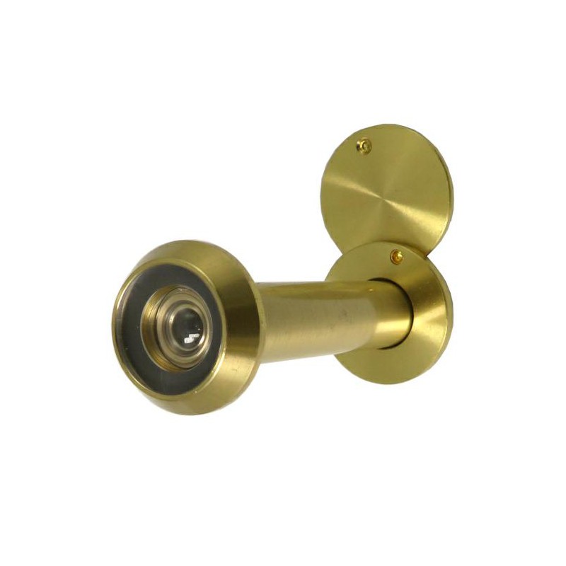 Wizjer do drzwi 70-110mm fi.14 mosiądz lakierowany mod.3