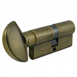 Wkładka z gałką 60mm G30/30 złoto antyczne mod.600