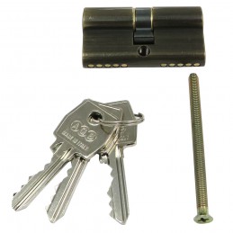 Wkładka drzwiowa 60mm 30/30 złoto antyczne mod.600