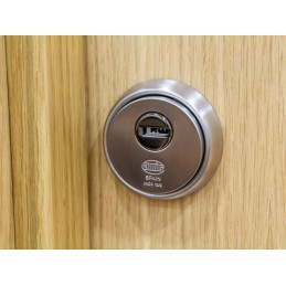 Szyld antywłamaniowy 65mm chrom mat mod. 30