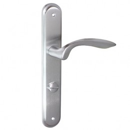 Klamka WILD WC 72mm długi szyld chrom satyna mod. 157/270