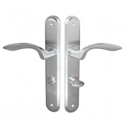 Klamka WILD WC 72mm długi szyld chrom satyna mod. 157/270