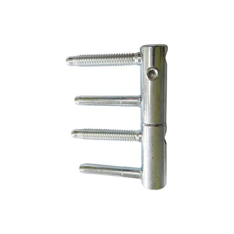 Zawias wkręcany fi. 20mm z regulacją cynkowany LF 82