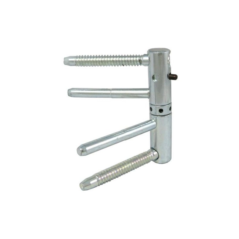 Zawias wkręcany sprężynowy LF 82C-16mm cynkowany Prawy