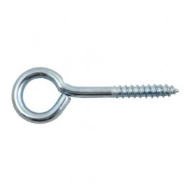 Haczyki oczkowe wkręcane 4,8x73mm oczko 14mm cynkowane 4szt.