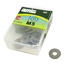 Podkładka płaska powiększona DIN9021 M5 inox 11 szt.