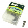 Śruba M5x16mm z łbem płaskim DIN965 inox 8 szt.