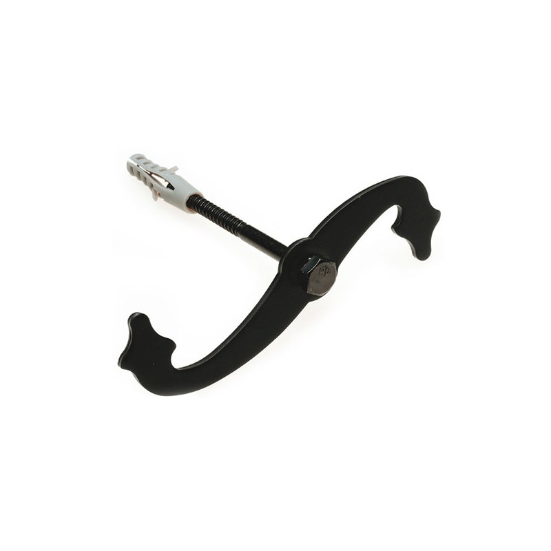 Blokada okiennicy zamknięcie czarne "S" mod.1