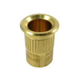 Zaczep do zasuwy czołowej 10mm mosiądz