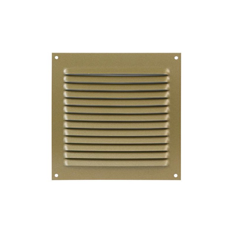 Kratka wentylacyjna 150x150x0,8 aluminium złota mod.3 DIS