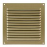 Kratka wentylacyjna 150x150x0,8 aluminium złota mod.3 DIS